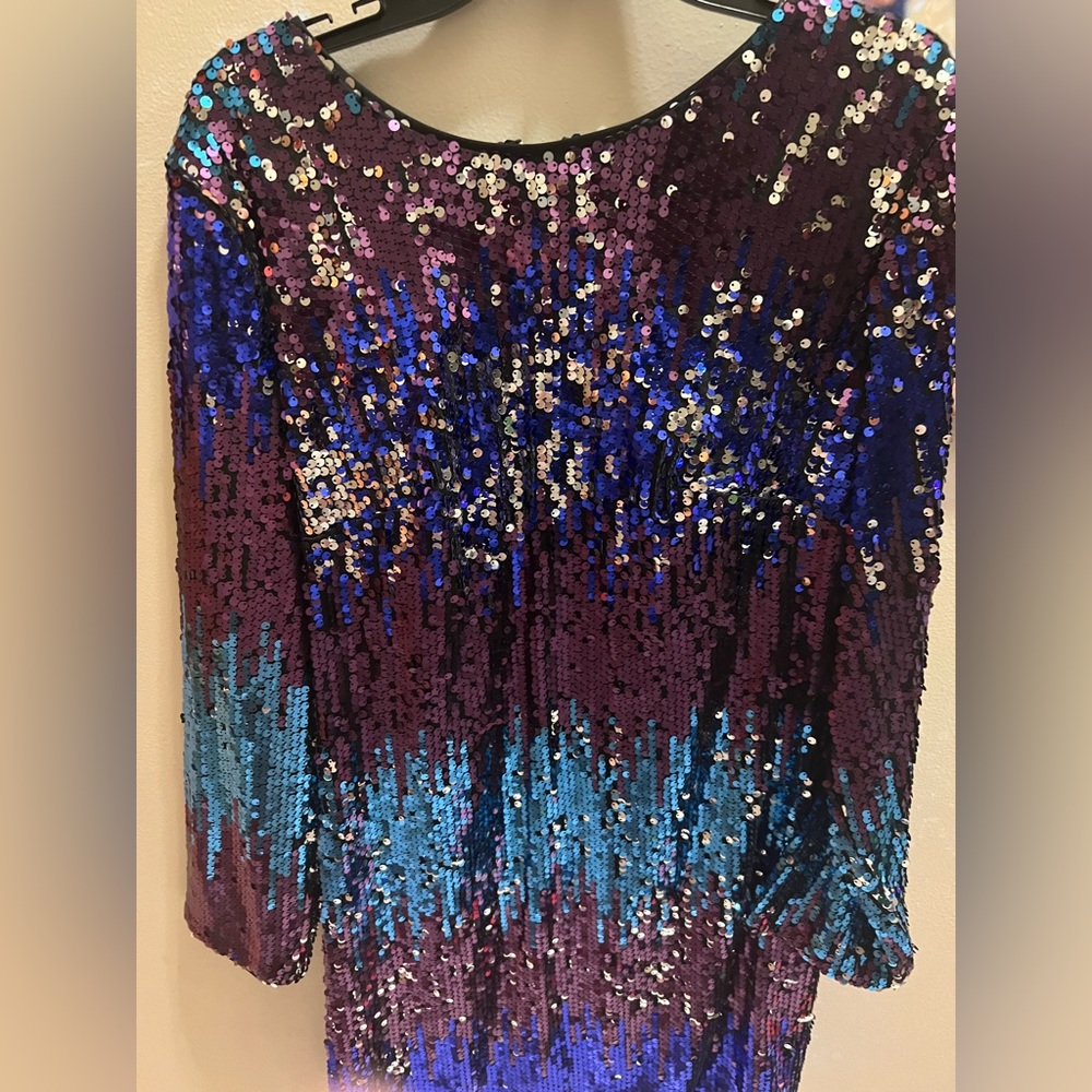 SHEIN Curve sequence holiday cocktail dress